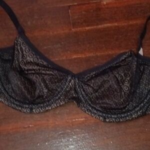 NWT Victoria Secret Sheer Mesh Thin lined Underwire Bra 34D